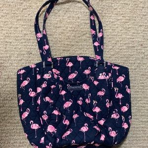 Vera Bradley flamingo fiesta tote